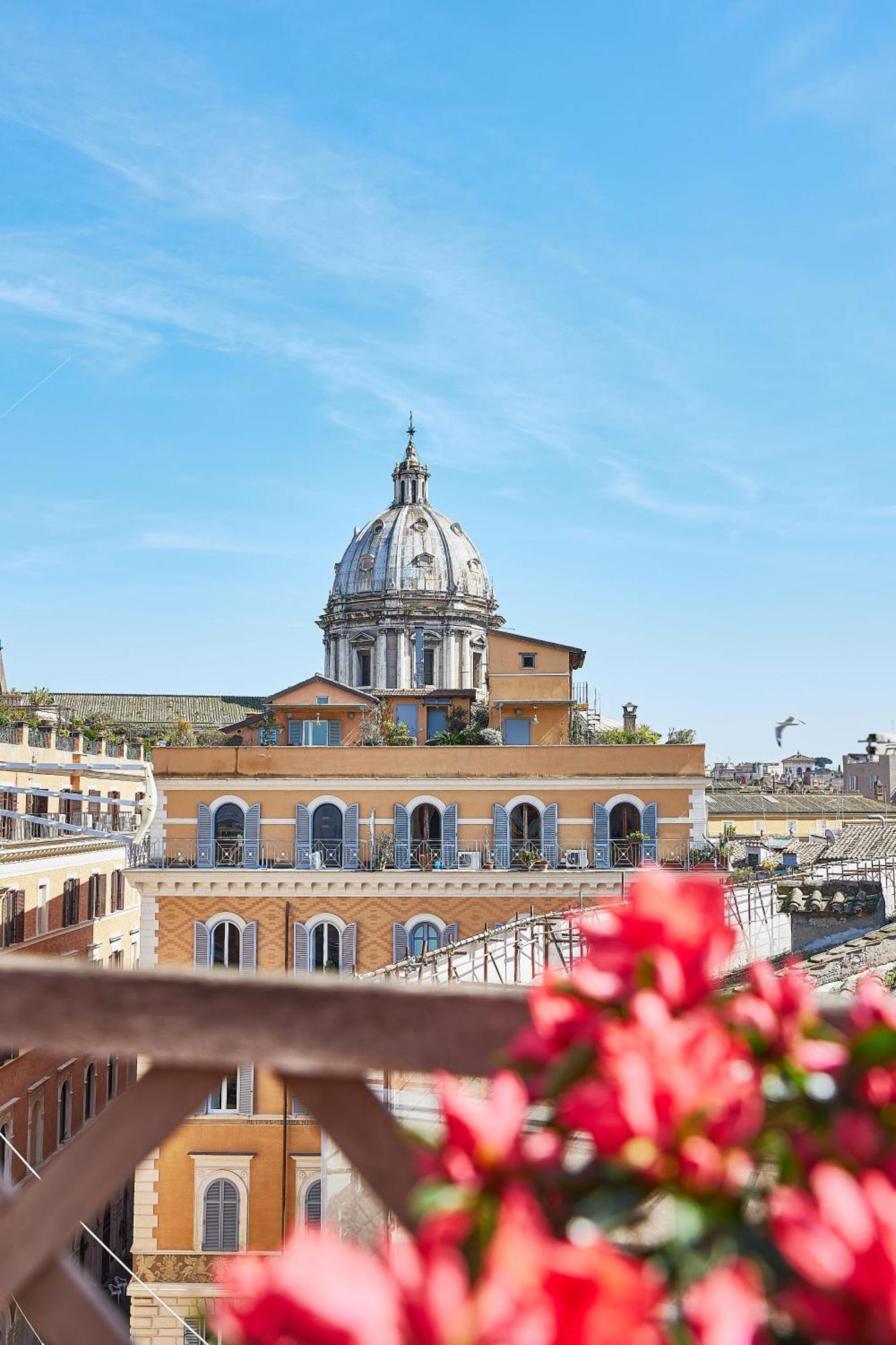 Trasteverehome - Attic Terrace Center Of Rome Baroque Bagian luar foto